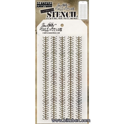 Tim Holtz - Stencil - Tinsel Tumblr Online