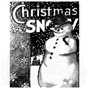Tim Holtz - Mounted Stamp - The Snowman Buy Cheap The Cheapest