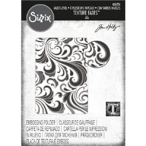 Tim Holtz Alterations - Texture Fades Embossig Folder - Swirls  3D Professional Cheap Pice