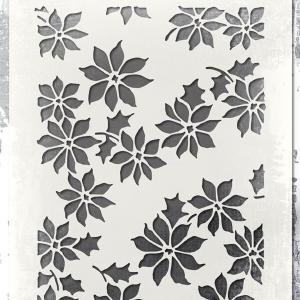Tim Holtz - Stencil - Tiny Poinsettia Cheap Best Pices