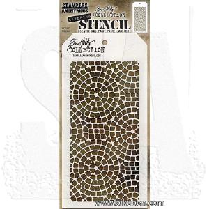 Tim Holtz - Stencil - Mosaic Sale Genuine