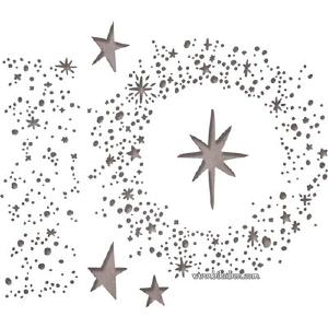 Tim Holtz Alterations - Thinlits - Snowy Stars Purchase Sale Online