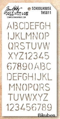 TIm Holtz - Stencil - School House View Cheap Pice