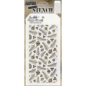 Tim Holtz - Stencil  152 - Gatherings Websites Cheap Pice