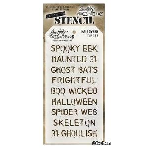 Tim Holtz - Stencil - Halloween Buy Cheap Cheap