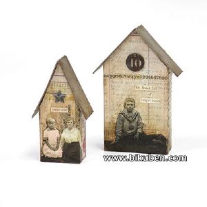 Tim Holtz Alterations - Bigz L Dies - Tiny Houses Quality Original