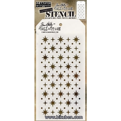Tim Holtz - Stencil - Starry Clearance Perfect