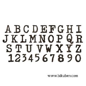 Tim Holtz Alterations - Bigz XL Alphabet Die - Typo Capital Sale Fast Delivery