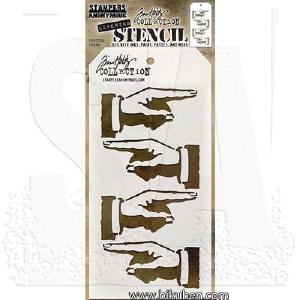 Tim Holtz - Stencil - Direction Cheap Online Store Manchester
