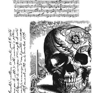 Tim Holtz Collection - Cling Stamps - Gothic Tapestry Free Shipping Fast Delivery