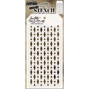 Tim Holtz - Layered Stencil - Diamond Dot Popular Online