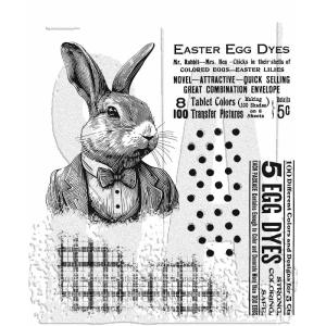 Tim Holtz Collection - Cling Stamps - Mr. Rabbit Outlet Cheap Authentic