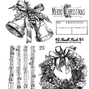 Tim Holtz Collection - Cling Stamps - Department Store Clearance Fashionable