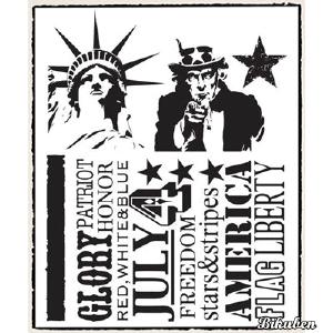 Tim Holtz Collection - Americana Silhouettes - Stempel Cheap Sale 2025 Newest