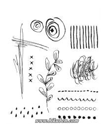 Tim Holtz Collection - Cling Stamps - Media Marks #2 Sale Footlocker