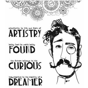Tim Holtz Collection - Cling Stamps - Observations Amazing Pice Cheap Online