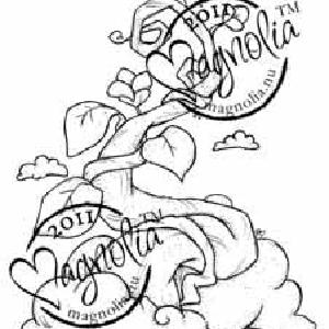 Magnolia:Princes & Princesses - Beanstalk   Stamp Buy Cheap Explore
