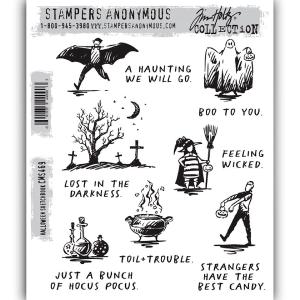 Tim Holtz Collection - Cling Stamps - Halloween Sketchbook Cheap Sale Looking For
