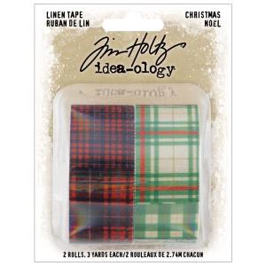 Tim Holtz - Idea-ology - Christmas 2022 - Linen Tape - Patchwork Cheap Sale Cheap