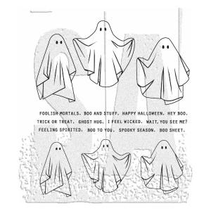 Tim Holtz Collection - Cling Stamps - Spooky Spirits Sale Cheap Pices