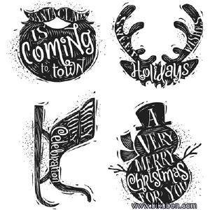 Tim Holtz Collection - Cling Stamps - Carved Christmas 3 Official Site