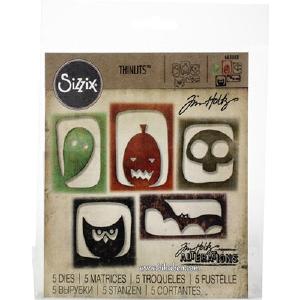 Tim Holtz Alterations - Thinlits - Halloween Hangouts Free Shipping 2025 New