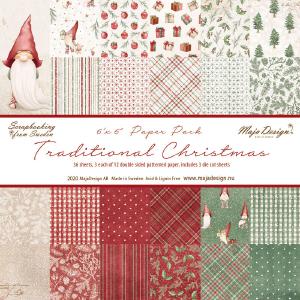 Maja Design - Traditional Christmas - Paper Pack -   6 x 6" Cheapest Pice Cheap Online