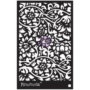 Prima - Finnabair - Elementals Stencil - Bindweed Wallpaper  -    6x9" Enjoy Cheap Pice