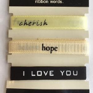 Making Memories - Ribbon Words - Emotions With Credit Card Online