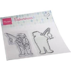 Marianne Design - Clear Stamp & Die - Hetty's  - Fisherman Purchase Cheap Pice