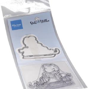 Marianne Design - Clear Stamp & Die - Bear & Rabbit Cheapest