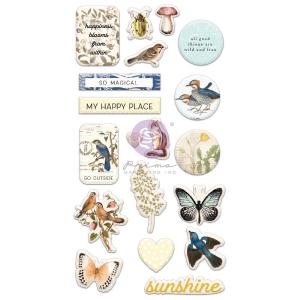 Prima - Nature Lover - Puffy Stickers Cheap Sale Reliable