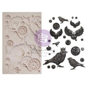 Prima - Finnabair Decor Mould - Clockwork Sparrows Visit Online