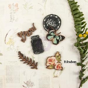 Prima - Forever Green - Wood Icons Clearance Hot Sale
