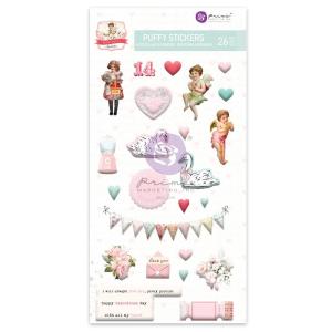 Prima - Love Notes - Puffy Stickers Free Shipping Factory Outlet