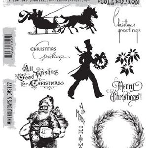 Tim Holtz Collection - Mini Holidays 5 - Stamps Cheap Nicekicks