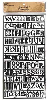 Tim Holtz Ideaology: ALPHA PARTS - Ransom Buy Cheap 2025