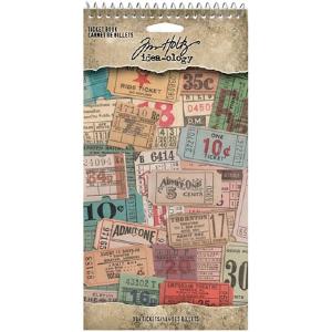 Tim Holtz-  Idea-ology - Ticket Book Discount Low Shipping Fee