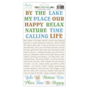 Mintay - By the lake - Paper Stickers Words - 6 x 12" Cheap Sale Amazon