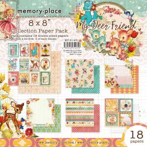 Memory Place - My Deer Friend - Paper Pack - 8 x 8" Purchase Cheap Pice