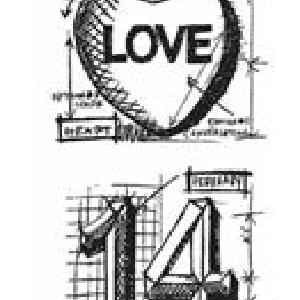 Tim Holtz Collection - Mini Blueprints - Valentine Strip Stamps Cheap Visa Payment