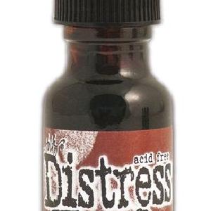 Tim Holtz Distress Re-inker  Aghed Mahogany Clearance Good Selling