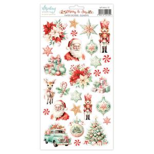 Mintay - Merry & Joy - Paper Stickers Elements - 6 x 12" Outlet Store Cheap Pice