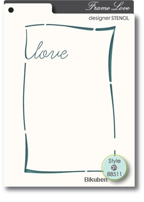 Memory Box - Stencil - Love Cheap Genuine