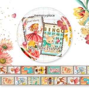 Memory-place - My Deer Friend - Washi Tape - 15mm Free Shipping The Cheapest