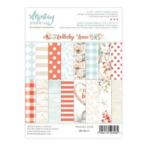 Mintay Papers - Lullaby Lane  - Add On Paper Pad -  6 x 8" Newest For Sale