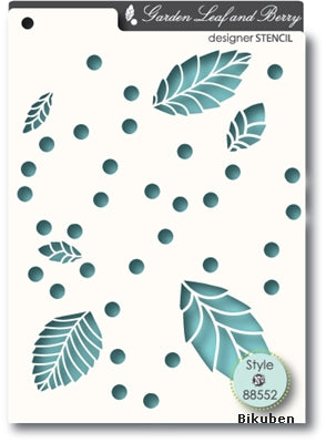 Memory Box - Stencil - Leaf and Berry Sale Big Discount