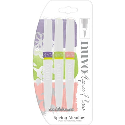 Tonic Studio - Nuvo Aqua Flow Pens - Spring Meadow Pre Order For Sale