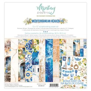 Mintay Papers - Mediterranean Heaven - Paper Pack  - 12 x 12" Cheap Online