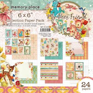 Memory Place - My Deer Friend- Paper Pack  -  6 x 6" Excellent Online